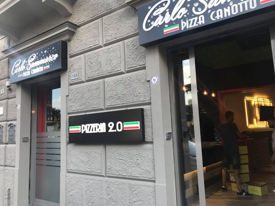 Pizzeria Carlo Sammarco 2.0, ingresso