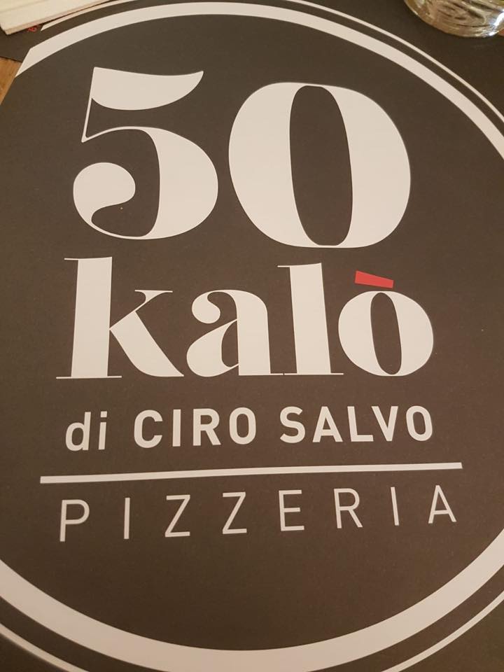 50 Kalo' Londra, il logo della pizzeria di Ciro Salvo