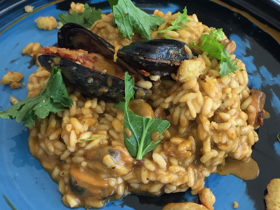 Mamma' a Capri, risotto cozze e limone