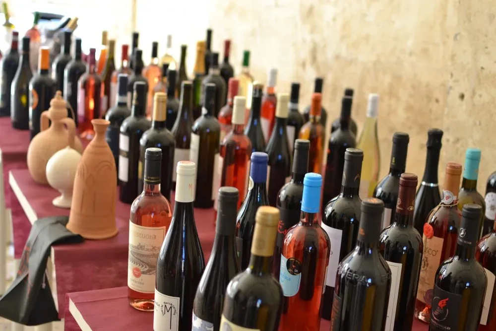 Alcune etichette di Vino e' Musica 2018