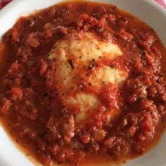 Caciocavallo Cilentano alla pizzaiola