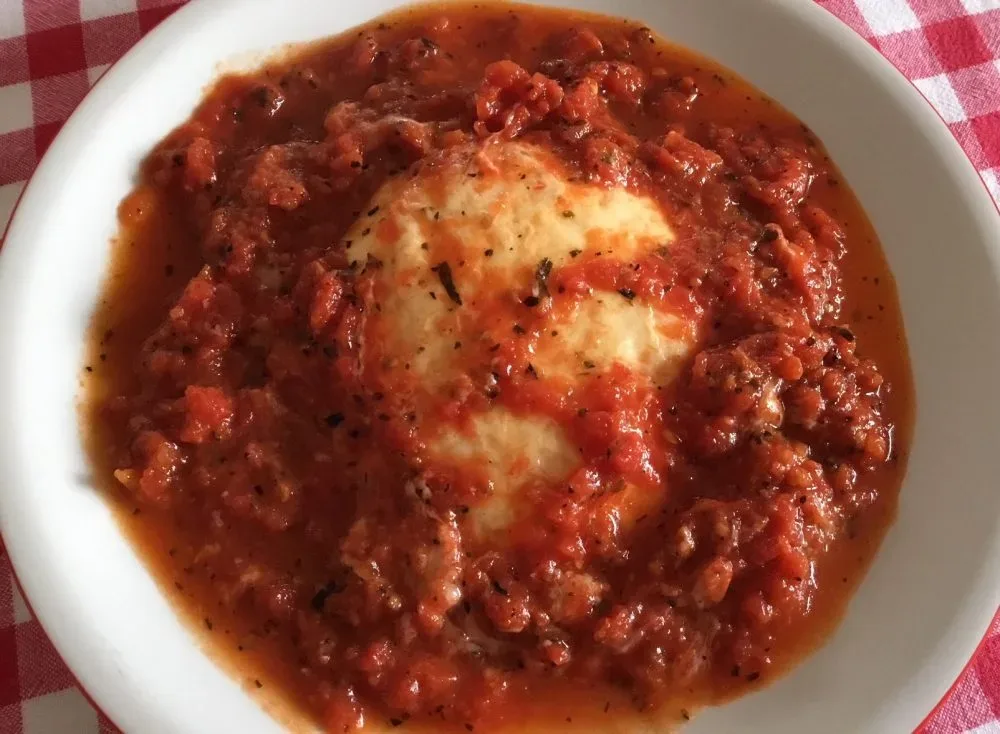 Caciocavallo Cilentano alla pizzaiola