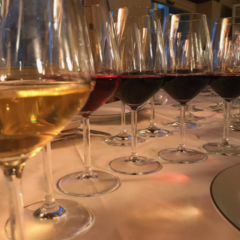 Degustazione con i vini dell'azienda Lunarossa