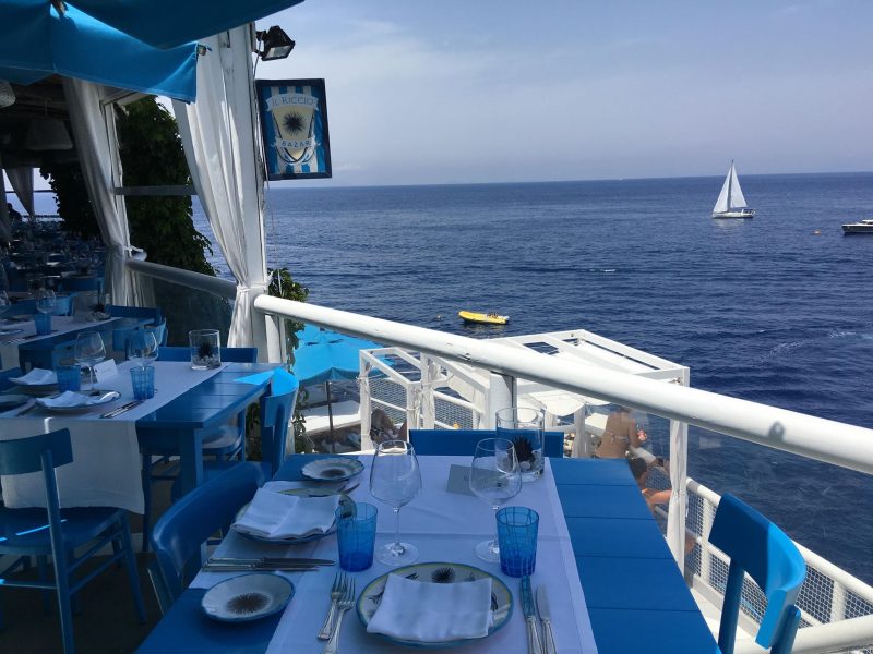 Il Riccio ad Anacapri. Il Seafront