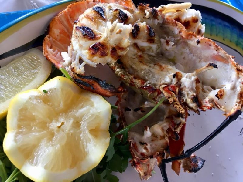 Il Riccio Restaurant - L'Aragosta alla Griglia