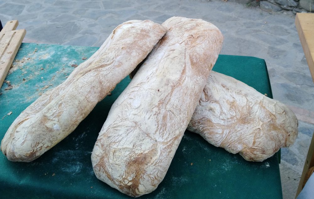 Festa dei Grani Antichi - Filoni di pane con grano antico