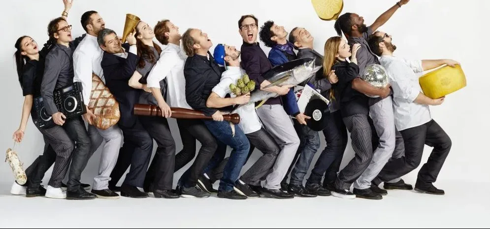 Foto di gruppo personale de LA FELICITA' - CrEdit photo Gregoire Kalt