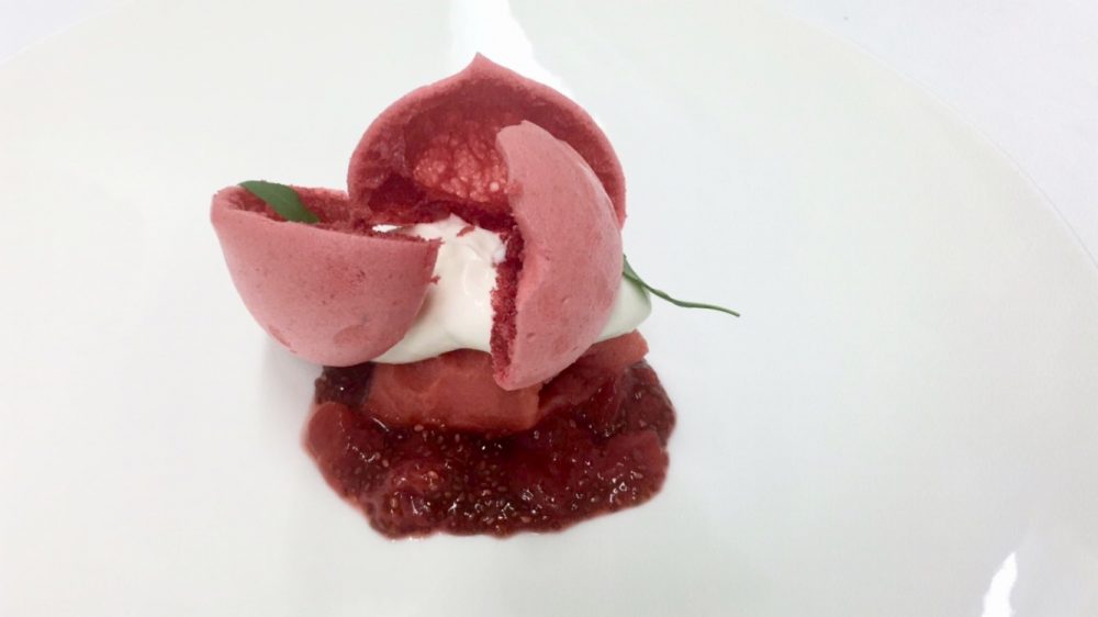 La Locanda Relais Sant’Uffizio - Fragola yogurt e basilico