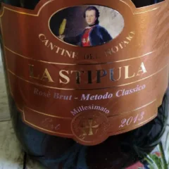 La Stipula Spumante Rose' Brut 2013 Cantine del Notaio