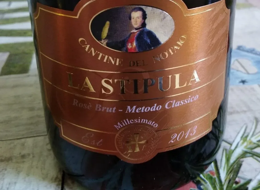 La Stipula Spumante Rose' Brut 2013 Cantine del Notaio