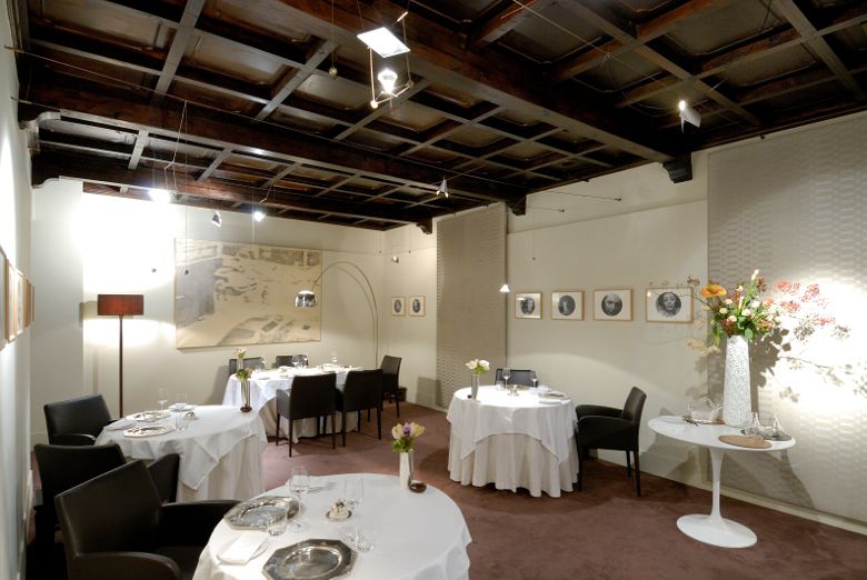 La sala dell'Osteria Francescana