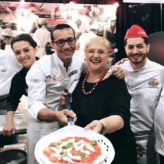 Lidia Bastianich in duetto con Gino Sorbillo