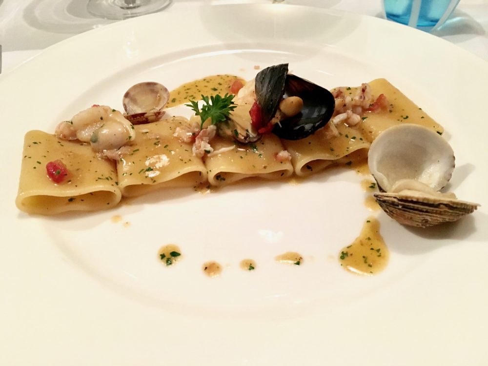 Mamma' Paccheri con frutti di mare