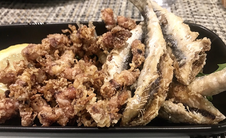 Restaurant Taste - Fritto di calamaretti e alici