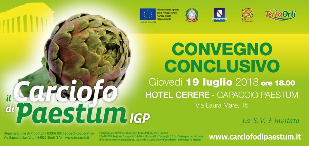 Il carciofo di Paestum igp - Convegno conclusivo