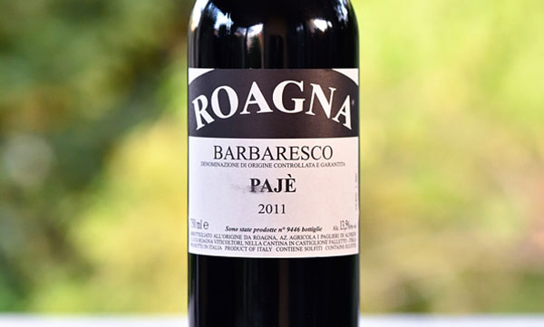 Barbaresco Paje 2011