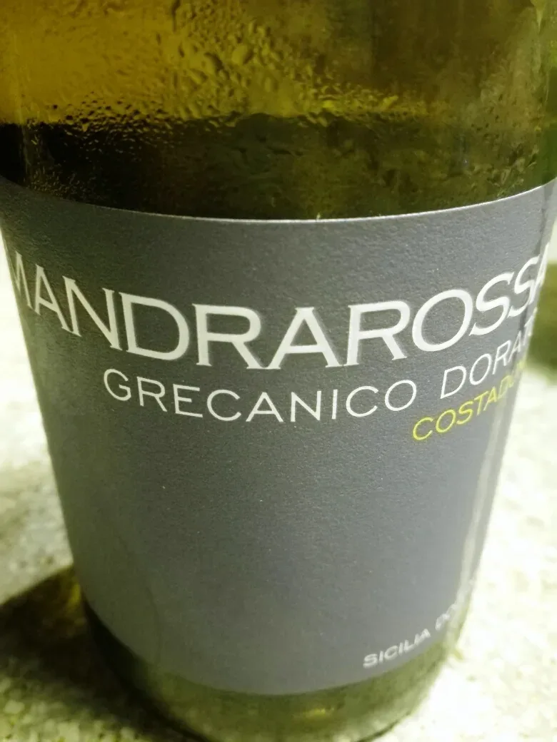 Grecanico Dorato Costadune 2017, Bianco Sicilia Doc, Mandrarossa