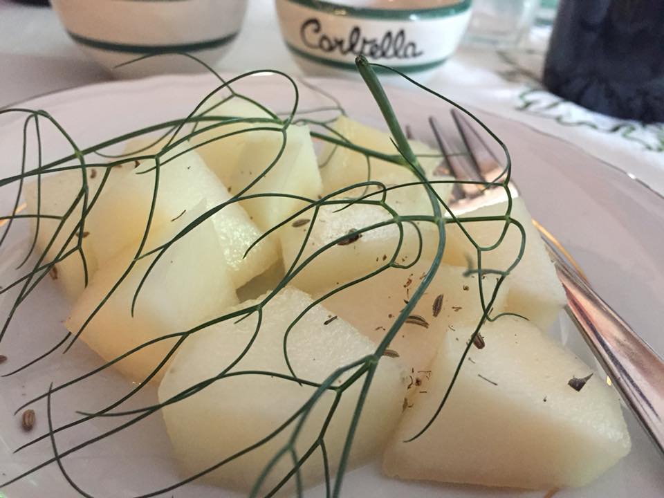 Corbella, melone speziato
