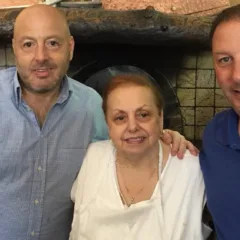 Alle Sorgenti del Calore, Rosetta con i figli Carmelo e Antonio