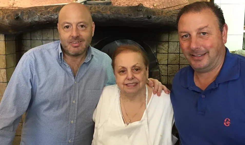 Alle Sorgenti del Calore, Rosetta con i figli Carmelo e Antonio