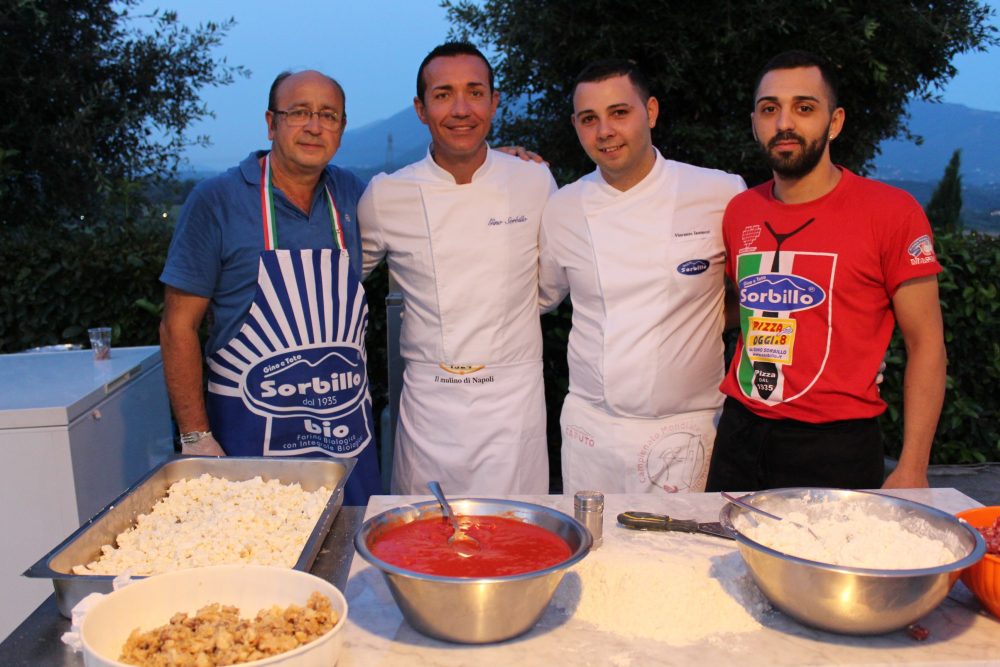 Castello Ducale – Gino Sorbillo e lo staff