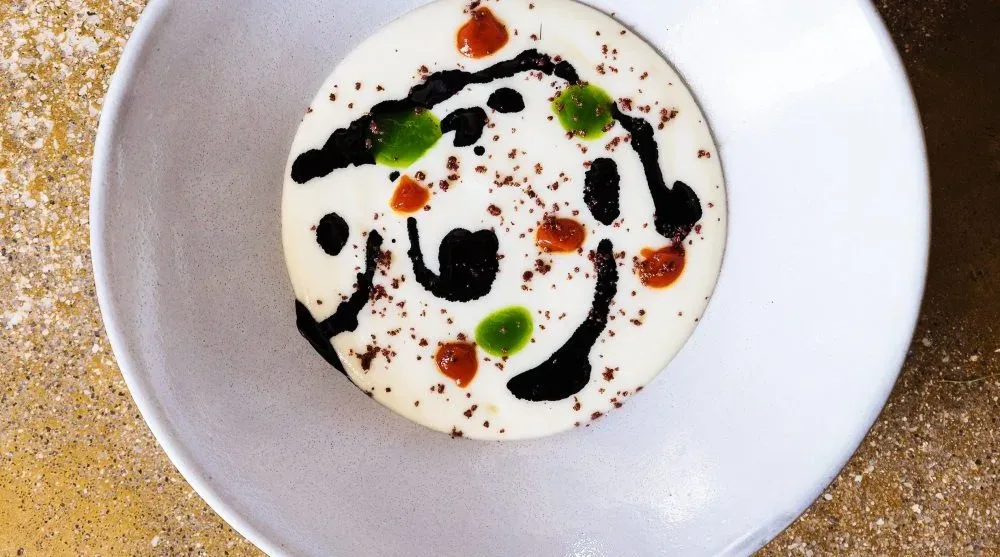 Pasta mista con totani, patate e lemongrass