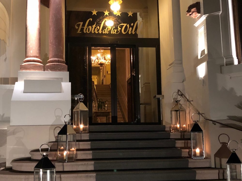 Hotel De La Ville, Riccione, l'ingresso