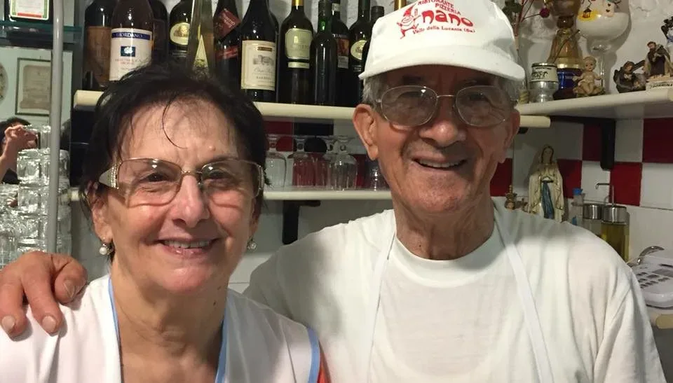 Il Nano, Lina e Carmelo Gabriele