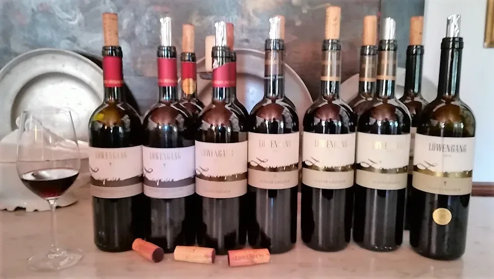 Lowengang Alto Adige Cabernet in verticale - Bottiglie