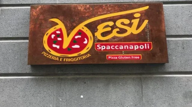 Pizzeria Vesi - Insegna