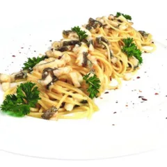 Spaghettini con sogliola e peperoncino - Villa Rosetta Umago