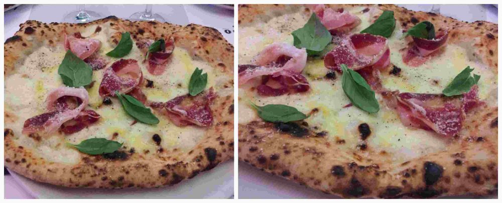 Suscettibile, Pizza e Cucina, la Romana con pancetta e pecorino romano