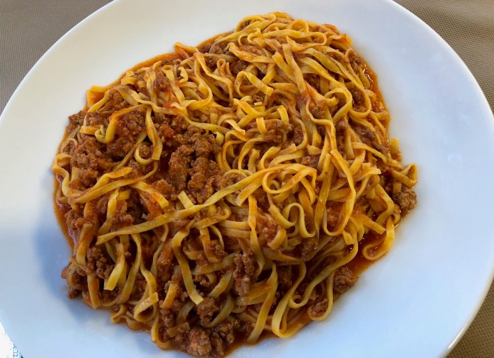 Massimo dei Mille - Tagliolini al ragu'