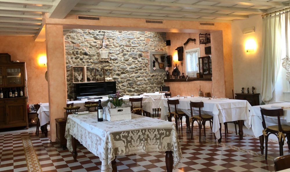 Trattoria Visconti, la sala