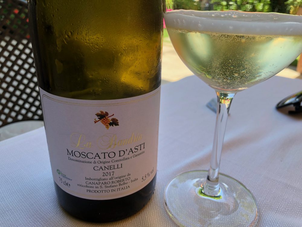 Trattoria Visconti, moscato