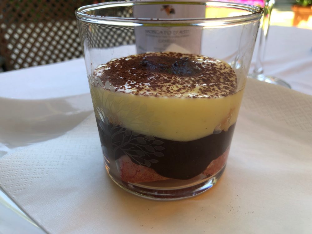 Trattoria Visconti, zuppa inglese