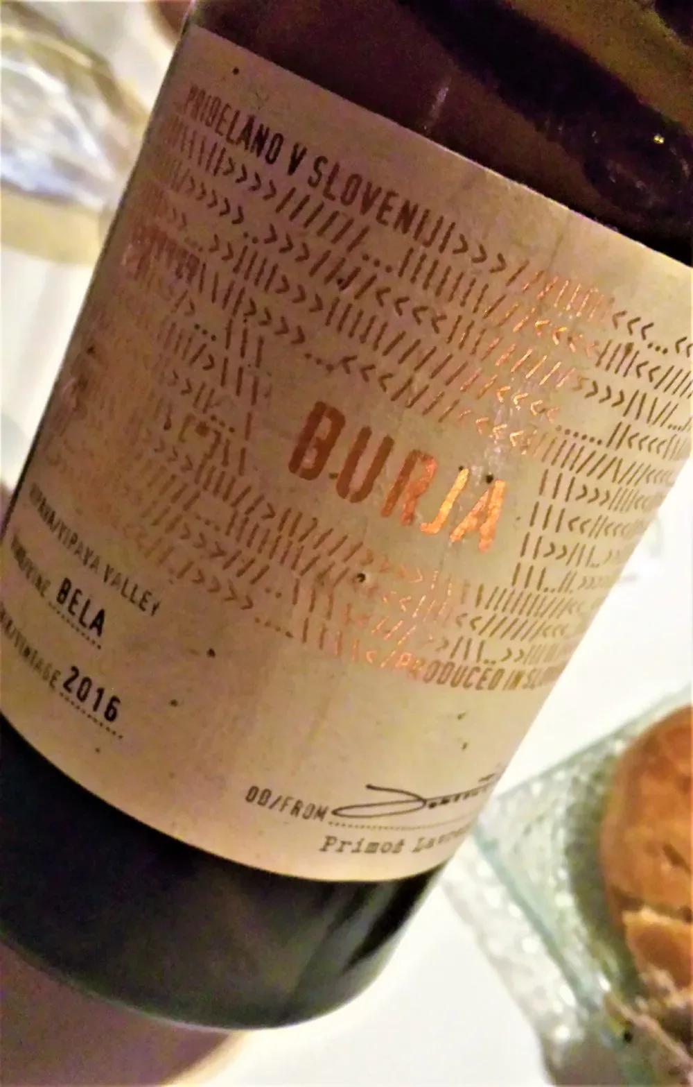 Vipavska Dolina Burja Bela 2016, Burja