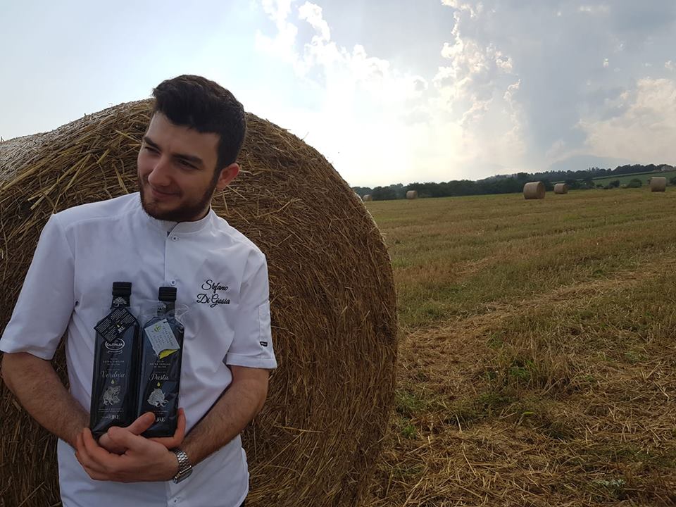 lo Chef Stefano Di Giosia con i Dedicati Olitalia