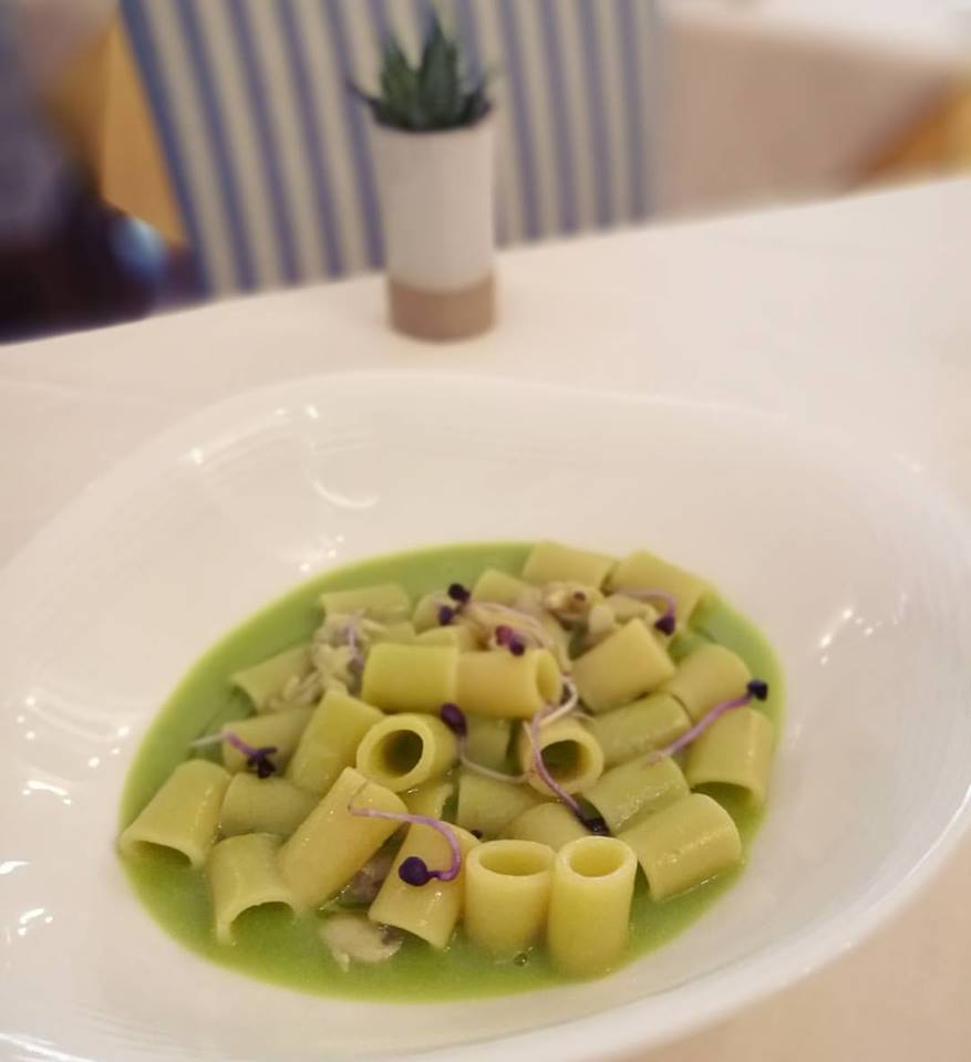 pasta e piselli La Taverna del Leone