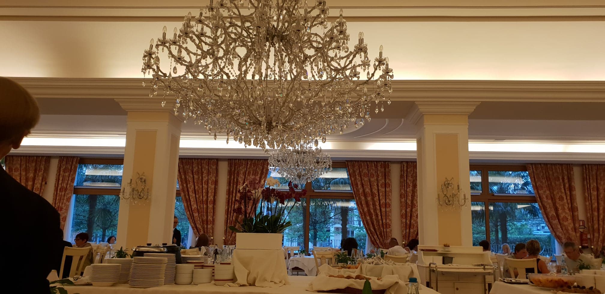 Sala colazioni di un hotel