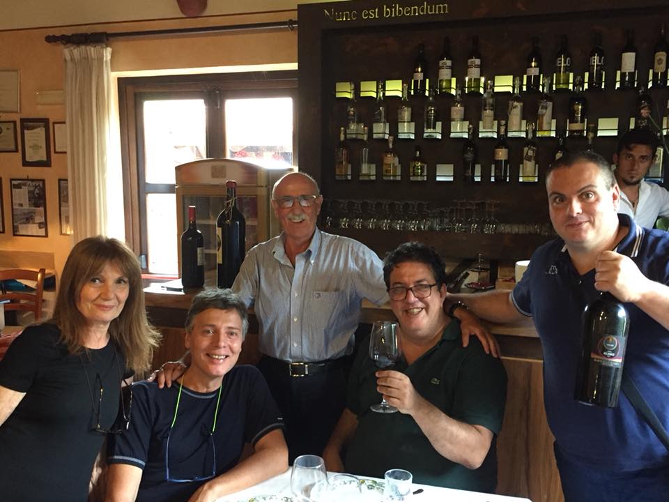 I Moresani, con Enrico Malgi, Marco Contursi e Marco Galetti con Milena