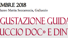 22 settembre Degustazione guidata - Galluccio DOC e dintorni