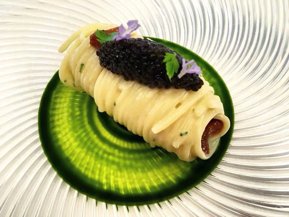 Grand Hotel Quisisana - Spaghettini Alla Carbonara Fredda Di Mare