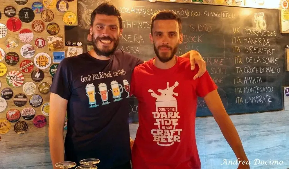 Beer Hunters ad Agropoli. Carmine e Silvio Carnicelli