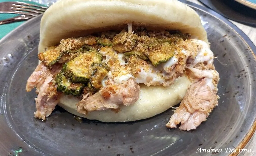 Top 10 Paninoteche Campania. Il Bao alla Scapece di Gigione