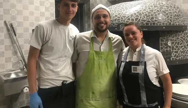 Casa Giglio - Gaetano Giglio e parte dello staff