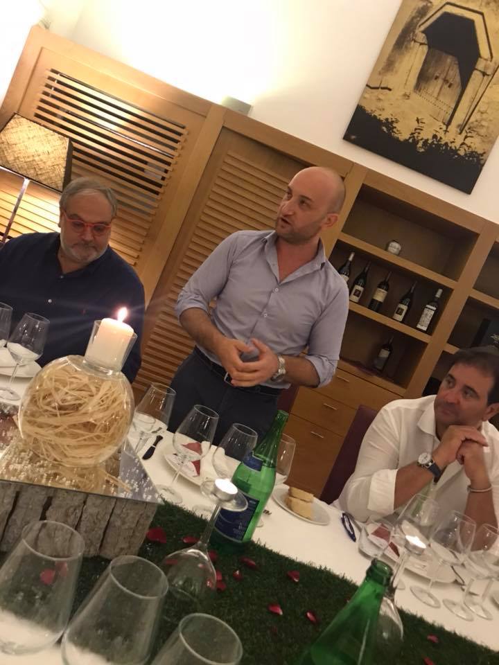 Ciro Giordano con Nicola Matarazzo e Maurizio Russo