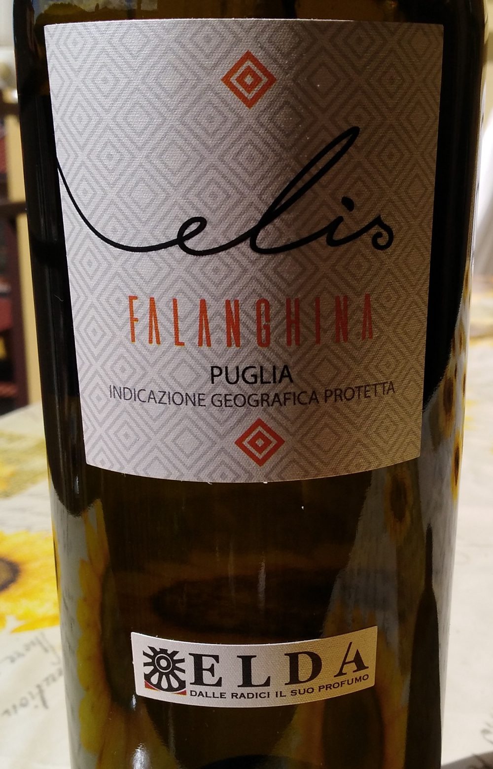 Elis Falanghina Puglia Igp 2017 Elda