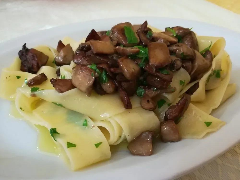La Cucina di Mastro Geppetto - Le Pappardelle ai Porcini locali