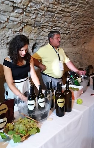 La Rebula, banche di assaggio